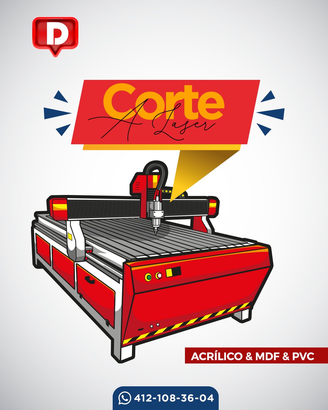 Corte láser en acrílico y MDF