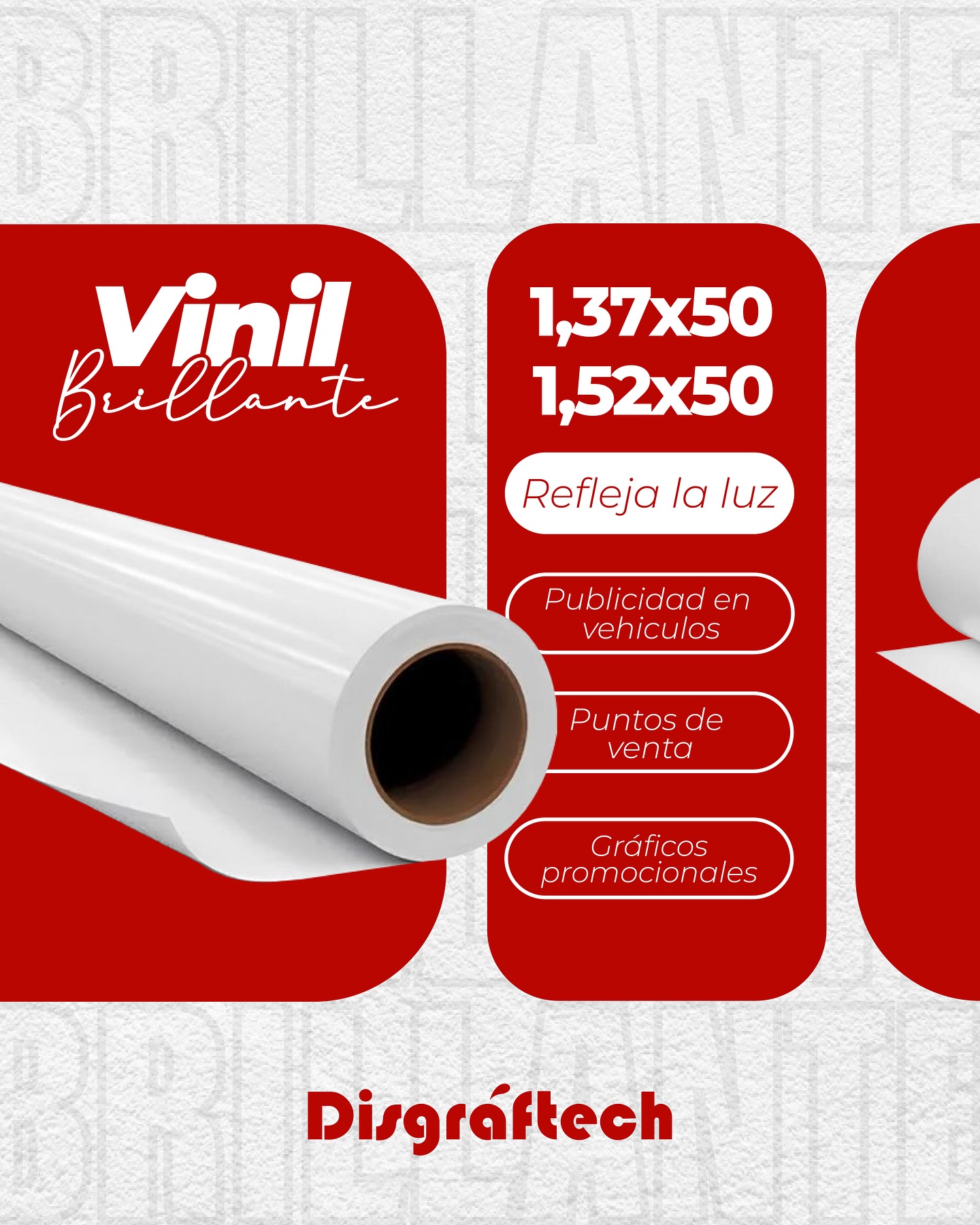 Impresión y corte de vinil adhesivo