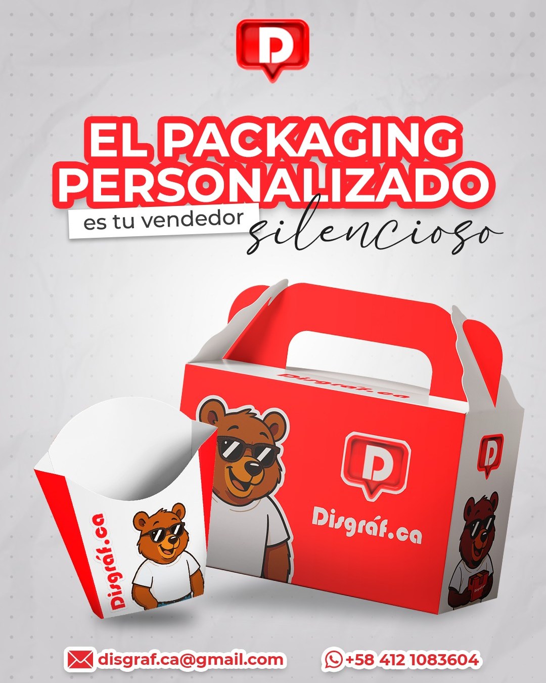 Kit para comida rápida personalizado