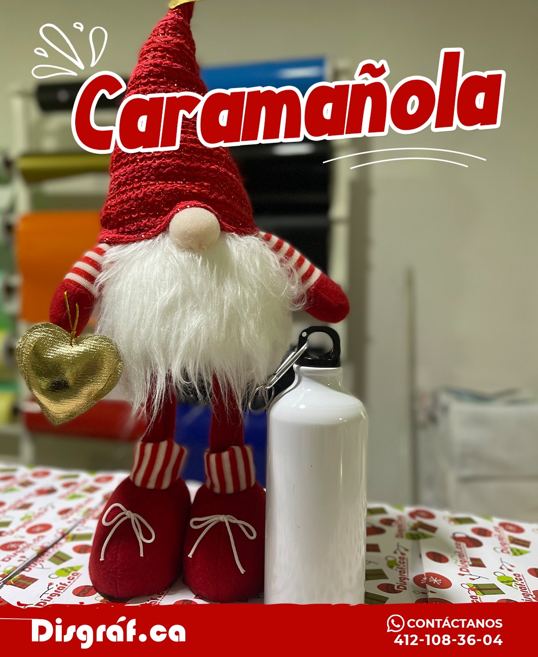 Sublimación en mugs y caramañolas